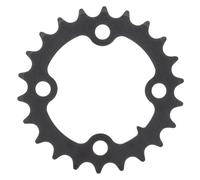 SUNRACE MX0 22T Chainring 64mm BCD 4-Bolt Black by SunRace