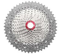 SunRace CSMZ90 Cassette 12-speed - 11-50 - metallic silver / red taglia unica