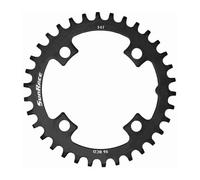 SunRace Narrow-Wide 96BCD Steel Chainring in Black - 30T