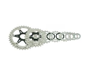 SUNRACE PACCO PIGNONI CASSETTA MS3 10 VELOCITA' 11-36 DENTI ARGENTO HG MTB