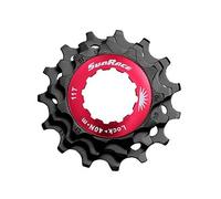 SunRace Pacco pignoni Lockring + pignoni SPCS10 B 10-vel. MTB 11-13-15T nero