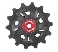 SunRace SP, Puleggia Cambio Unisex Adulto, Nero/Rosso, 14D