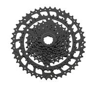 SunRace U9 LinkGlide-Cues 9 velocità Compatibile U-Series Cassetta, Nero, HG-Spline, 11-46T