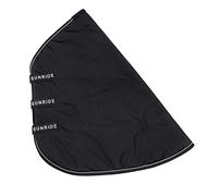 SUNRIDE Parte del collo 50g compatibile con i nostri tappeti invernali e antipioggia - 600D ripstop, impermeabile (XL/165 cm, nero)