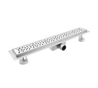 sunrik Scarico Doccia a Pavimento, Bolle Scarico Doccia 30 cm, Canalina Scarico Doccia in Acciaio Inox con Sifone e Filtro