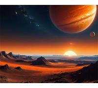 Sunrise 150 Piece Jigsaw Puzzles for Adults, Colourful, Challenging & Brainteasing Adult puzzles 150 Pieces Scenery, Fun jigsaws for The Whole Family 14x10 inch