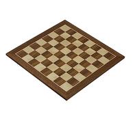 Sunrise Chess & Games Eleganti scacchi all'alba, Sunrise Chess Scacchiera n. 5 Senza coordinate Intarsi in noce/acero Tabellone da torneo Design elegante Idea figure medi