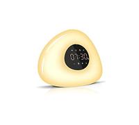 Sunrise Digital Alarm Clocks Wake Up Light Touch Sensor Bedside Lamp Alarm Clock Light Clocks Snooze Feature