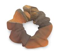 Sunrise Landscape - Elastici per capelli da donna, con pietre zen, non danno, morbidi elastici per capelli con motivi stampati alla moda, fasce per capelli in raso per coda di cavallo, chignon