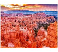Sunrise Martello di Thor Sunset Point Hoodoos Bryce Canyon National Park Utah 1000 pezzi puzzle in legno personalizzato foto puzzle per adulti decorazione casa