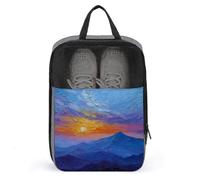 Sunrise Over A Mountain - Borsa porta scarpe da golf, per viaggi e uso quotidiano