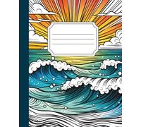 Sunrise Over the Ocean Composition Notebook: Composition Book | 100 Pages | 7.5x9.25