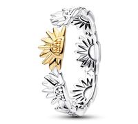 Sunrise Sterling Silver And 14k Gold-Plated Ring