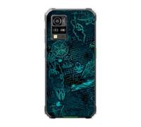 Sunrive Cover compatibile con Blackview BV4800 SE, Custodia Case in molle Trasparente silicone Morbida Flessibile Antigraffio protettiva back Modelli custodie(Universo matematico)
