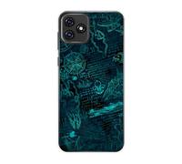 Sunrive Cover compatibile con Blackview Oscal C20/C20 Pro, Custodia Case in molle Trasparente silicone Morbida Flessibile Antigraffio protettiva back Modelli custodie(Universo matematico)