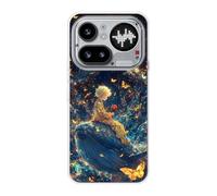 Sunrive Cover compatibile con Nothing Phone 4A Pro, Custodia Case in molle Trasparente silicone Morbida Flessibile Antigraffio protettiva back Modelli custodie(Balena gigante)