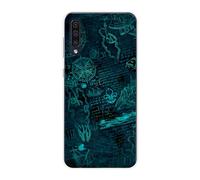 Sunrive Cover compatibile con Samsung Galaxy A50s/A50/A30s, Custodia Case in molle Trasparente silicone Morbida Flessibile Antigraffio protettiva back Modelli custodie(Universo matematico)
