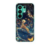 Sunrive Cover compatibile con Tecno Camon 50 Pro 5G/Camon 50, Custodia Case in molle Trasparente silicone Morbida Flessibile Antigraffio protettiva back Modelli custodie(Balena gigante)