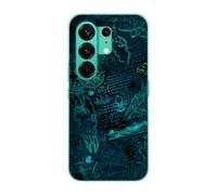 Sunrive Cover compatibile con Tecno Camon 50 Pro 5G/Camon 50, Custodia Case in molle Trasparente silicone Morbida Flessibile Antigraffio protettiva back Modelli custodie(Universo matematico)