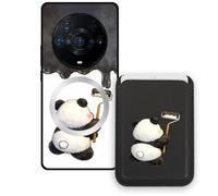 Sunrive Cover Portafoglio Custodia per Honor Magic3ProPlus con Porta Carte Magnetico Rimovibile, Custodia Porta Carte con Supporto per Video, Cover Protettiva Antiurto con Porta Carte - Orso