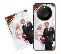 Sunrive Personalizzate Cover compatibile con Honor X60 Pro/X9c/Magic7 Lite personalizzabile con Foto Testi Frase Logo Disegni e Grafiche Personalizzata, Bordo PC + Design in Acrilico Posteriore