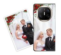 Sunrive Personalizzate Cover compatibile con Huawei Mate X6 personalizzabile con Foto Testi Frase Logo Disegni e Grafiche Personalizzata, Bordo TPU + Design in Acrilico Posteriore