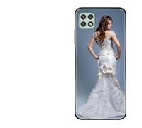 Sunrive Personalizzate Cover compatibile con Samsung Galaxy A23 personalizzabile con Foto Testi Frase Logo Disegni e Grafiche Personalizzata, Bordo PC + Design in Acrilico Posteriore