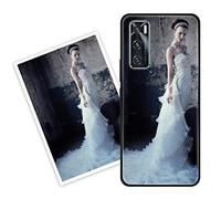 Sunrive Personalizzate Cover compatibile con Vivo Y70/Vivo V20 SE personalizzabile con Foto Testi Frase Logo Disegni e Grafiche Personalizzata, Bordo TPU + Design in Vetro Temperato Posteriore