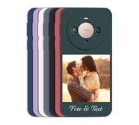Sunrive Personalizzate Cover per Huawei Mate 80/MATE80 Pro,Personalizzata case con Foto Testi Frase Logo Disegni e Grafiche, Antiurto Tocco Morbido Protettiva matte +1 x Cordino Universale