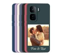 Sunrive Personalizzate Cover per iQoo Neo10 Pro+,Personalizzata case con Foto Testi Frase Logo Disegni e Grafiche, Antiurto Tocco Morbido Protettiva matte +1 x Cordino Universale