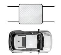 Sunroof Screen, Portable Car Roof Cover with Elastic Bands, Uv Protection Rain Umbrella, Vehicle Truck Window, Camping Shade Shelter Sun Block Travel Accessory, Aluminum