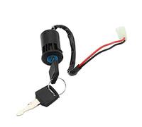 sunroot 1 Set Interruttore A Chiave di Accensione ATV Universale 2 Fili Chiavi di Accensione Interruttore di Avvio Chiave di Blocco per ATV Go Kart Scooter