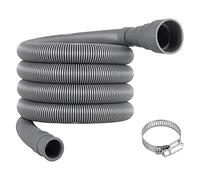 sunroot Set Tubo di Scarico Tubo Universale per Lavatrice 6,5, Include Morsetti per Tubi di Scarico