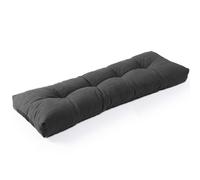 SUNROX LokGrip Non Slip Tufted Memory Foam Bench Cushion, FadeShield Water Resistant Durable Thicken Outdoor/Indoor Bench Seat Pads 54x16x4 inch, Mid