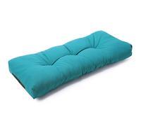 SUNROX LokGrip Non Slip Tufted Memory Foam Bench Cushion FadeShield Water Resistant Durable Thicken Outdoor/Indoor Bench Seat Pads 42x16x4 inch Turquo