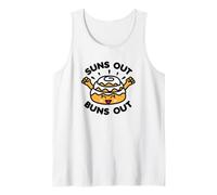 Suns out Panini Fuori Cannella Rotolo Kawaii Estate Canotta
