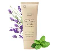 Sunscreen Cream, SPF30 Sun Protection Lozione, Gentle Skin Shield Formula with Broad Spectrum System, Lightweight Non Greasy Texture Design, Daily UV Protection Cream Style, 100 g Sunscreen for Body
