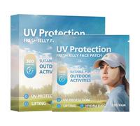 Sunscreen Eye Patch - UV Protection Stickers 5 Pair Pack | Waterproof Sun