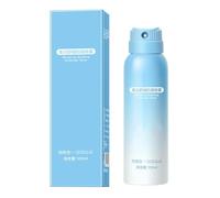 Sunscreen Spray, Waterproof SPF 50+, 100ml Brightening with Grip Design, Lightweight Mist Device with Case, Home Accessories for Adults Outdoor Sports Beach Travel Vacation Climbing Daily Protection