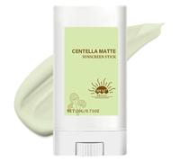 Sunscreen Stick, Sunscreen Matte Finish, 2,17 x 6,38 in Non Greasy Uv Protection, Moisturizing Soothing Formula, Sweat Resistant for Face and Body, Outdoor Activities