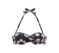 SUNSEEKER Top per bikini 'Ditsy' colori misti / nero Donna - Abbigliamento - Moda mare - Bikini - Bikini top - Coppe grandi SUNSEEKER 60