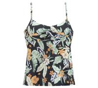 SUNSEEKER Top per tankini verde erba / arancione chiaro / nero Donna SUNSEEKER XXXLxD verde erba / arancione chiaro / nero
