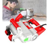 Sunseota 110 V/220 V 1100 W 2000 Giri/min, scanalatrice per canali, Macchina per Taglio Cemento, scanalatrice per muri, scanalatrice per Taglio Marmo Scanalature nel calcestruzzo. Red-110V