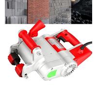 Sunseota Scanalatrice elettrica per pareti da 1100 W, scanalatrice per Cemento, scanalatrice Professionale Antipolvere, scanalatrice per pareti, Design a Sospensione, Larghezza Regolabile Red-110V