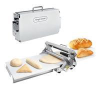 Sunseota Sfogliatrice Elettrico Professionale, Macchina per Pasta Sfoglia, con Spessori Regolabili, per Croissant, Pizza e Pasta, Superficie Antiaderente in PP 40.9"x22.6"x9.3"