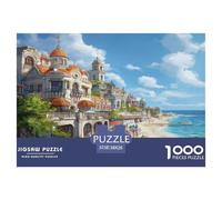 Sunset at The Harbor Puzzle Intrattenimento Creativo 1000 Pezzi Giochi Harbor Sunset View Puzzle Relax Sfide Divertenti Decorazione Perfetta Per Uomini E Donne 38x26cm/1000pcs