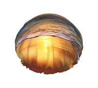 Sunset Beach Cuffia da doccia stampata per le donne Doppio strato impermeabile Cappello per capelli da bagno riutilizzabile Tappi da bagno elastici Protezione dei capelli da donna Spa Salon Bathing
