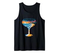 Sunset Beach Ocean View Bicchiere da cocktail Canotta
