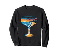 Sunset Beach Ocean View Bicchiere da cocktail Felpa