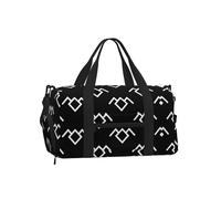 Sunset Beach Print Borsa a tracolla per sport, perfetta per viaggi, campeggio e attività all'aperto, Gufo Twin Peaks, One Size